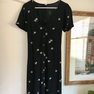 Old Navy Linen Midi dress